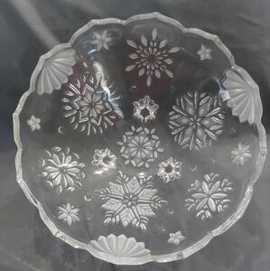 Crystal Christmas Bowl